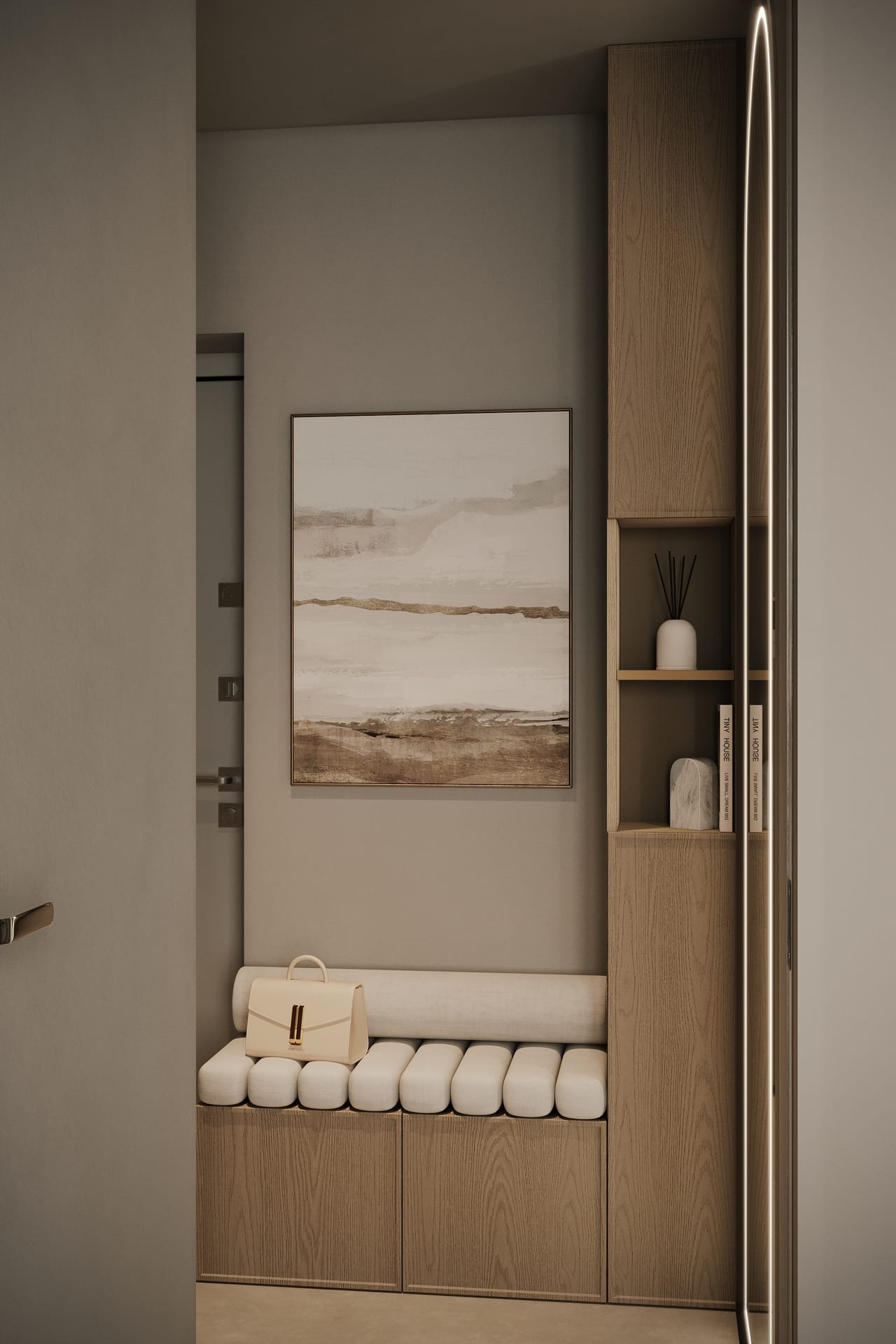 Refugiu în Tonuri Naturale 65m2
