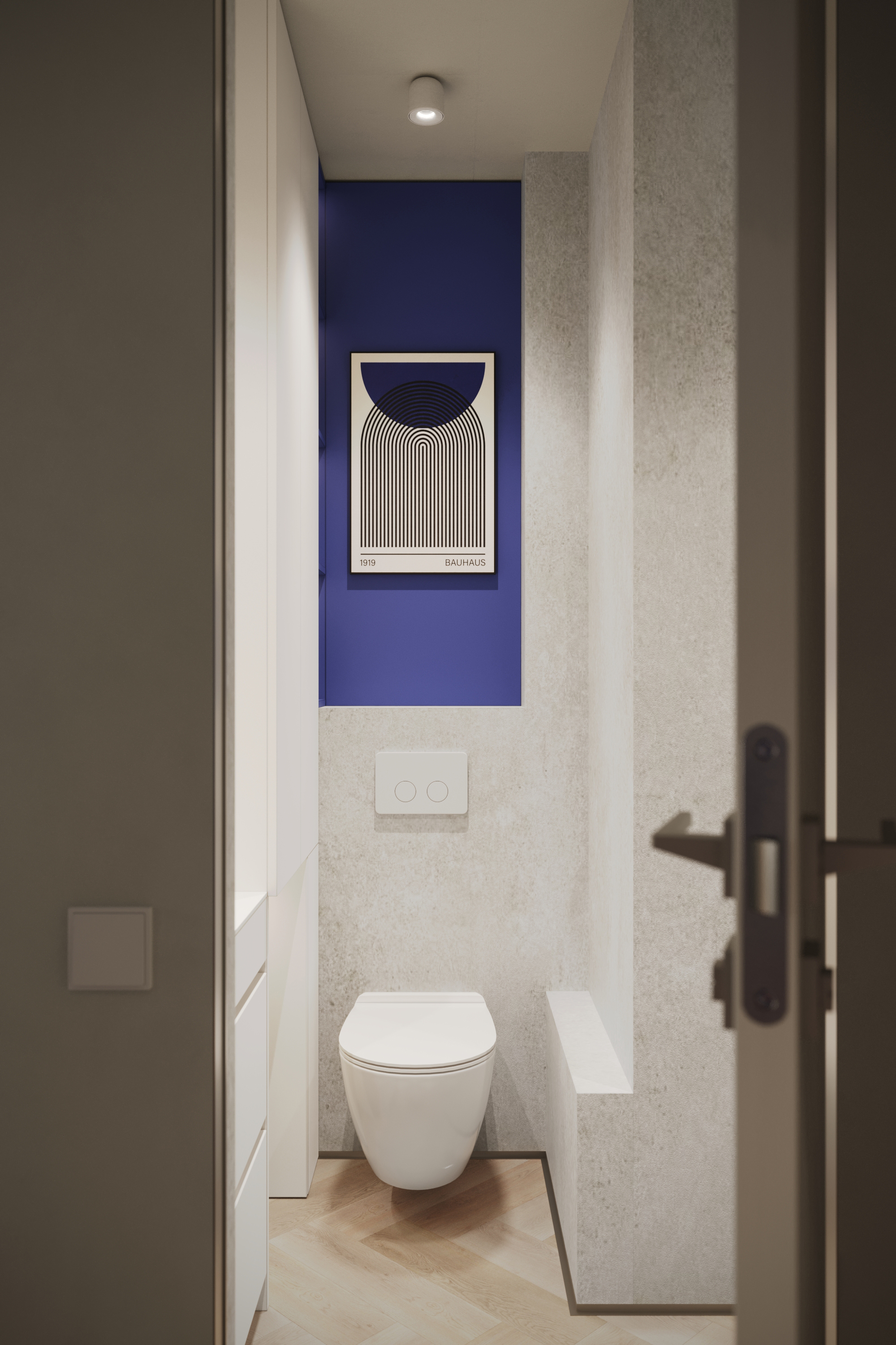 Apartament în stil Bauhaus